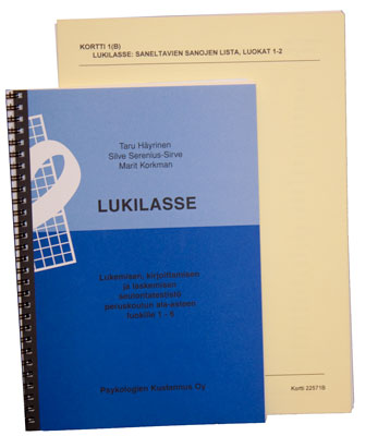 1-6 -luokkalaisen lukemis- ja kirjoittamisvalmiuksien seulonta
Aiheet:
- s