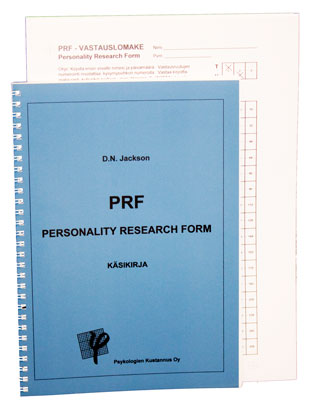 PRF - Personality Research Form