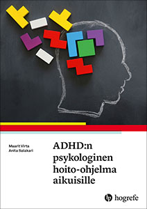 Hoito-ohjelma on tarkoitettu ADHD:hen liittyvien vaikeuksien lievittämiseen aikuisilla. Se on suunniteltu psykologin, psykoterapeutin, neuropsykologin tai Nepsy-valmentajan työvälineeksi.

Aiheet:
- s