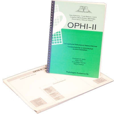 OPHI-II - Toimintahistoriaa ja toimintakykyä arvioiva haastattelu